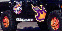 The Phoenix Suns - Arizona's NBA Basketball Team.